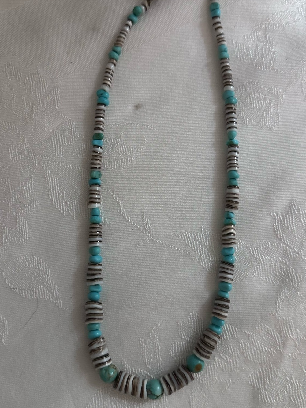 Turquoise Beaded Women’s Necklace - Unbranded
